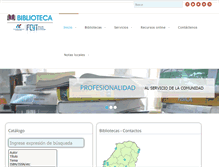 Tablet Screenshot of bibliotecafcyt.uader.edu.ar